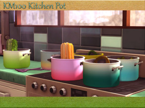Sims 4 — Kitchen Pot by Kurimuri100 — Kitchen Pot that makes cooking easy, ideal for boiling large amounts of water,