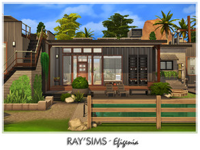 Sims 4 — Efigenia by Ray_Sims — This house fully furnished and decorated, without custom content. This house has 3