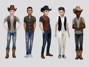 Sims 4 — Barnboy Shirt Boys by McLayneSims — TSR EXCLUSIVE Standalone item 8 Swatches MESH by Me NO RECOLORING Please