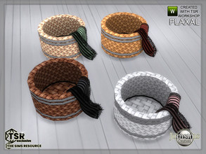 Sims 4 — Plaxal bedroom deco basket by jomsims — Plaxal bedroom deco basket