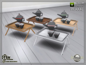 Sims 4 — Plaxal bedroom tray deco by jomsims — Plaxal bedroom tray deco