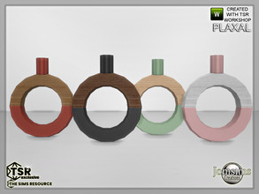 Sims 4 — Plaxal dining deco vase by jomsims — Plaxal dining deco vase