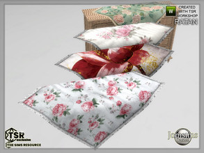 Sims 4 — Ratan bedroom tablecloth dresser by jomsims — Ratan bedroom tablecloth dresser