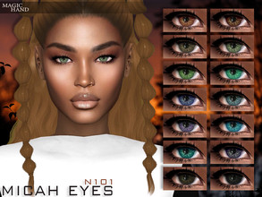 Sims 4 — Micah Eyes N101 by MagicHand — Simple eyes for males and females in 15 colors - HQ Compatible. Preview - CAS