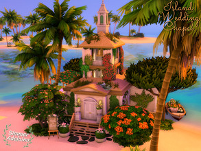 Sims 4 — Island Wedding Chapel by simmer_adelaina — The Island Chapel is the perfect place to get married to you loved