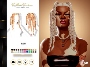 Sims 4 — Suzie Hairstyle by sehablasimlish — I hope you like it and enjoy it.