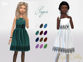 Sims 4 — Sayuri by Garfiel — - 12 colours - Everyday, party, formal - Base game compatible - HQ compatible