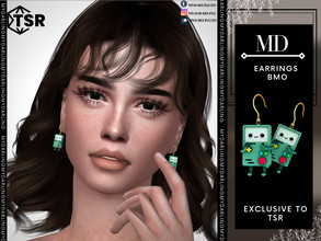 Sims 4 — ARRINGS BMO ADULT by Mydarling20 — new mesh base game compatible all lods all maps 5 colors
