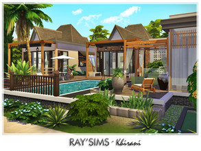 Sims 4 — Khirani by Ray_Sims — This Lot fully furnished and decorated, without custom content. Lot size 30x30, I build in
