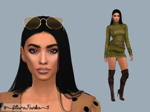 Sims 4 — Letizia Lorenzini by starafanka — DOWNLOAD EVERYTHING IF YOU WANT THE SIM TO BE THE SAME AS IN THE PICTURES NO
