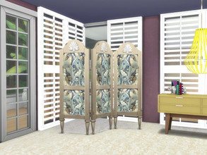 Sims 4 — William Morris Room Divider by Morrii — William Morris Room Divider