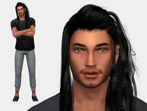 Sims 4 — Aenon Storm (Merman) by Suzue — Check Required tab to download the cc needed. Enjoy!~