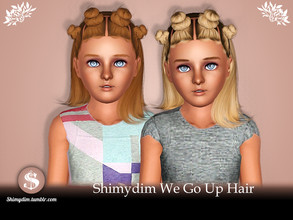 Sims 3 — We Go Up Hairstyle - Child by Shimydimsims — Hi! I hope you will like this hair! It's medium-length hairstyle