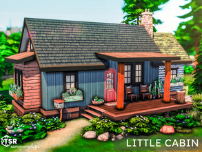 Sims 4 — Little Cabin | gallery by Summerr_Plays — Cute little cabin in Moonwood Mill, perfect for a werewolf lore