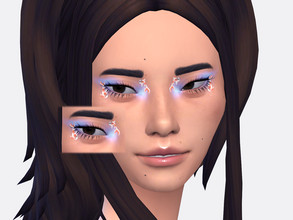 Sims 4 — Koi Eyeliner by Sagittariah — base game compatible 1 swatch properly tagged enabled for all occults disabled for
