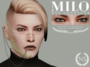 Sims 4 — Milo Eyes by networksims — Alpha eyes in a variety of normal and fantasy swatches.