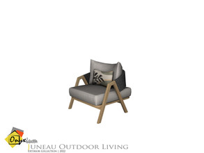 Sims 4 — Juneau Sofa Single by Onyxium — Onyxium@TSR Design Workshop Outdoor & Garden Collection | Belong To The 2022