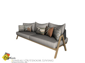 Sims 4 — Juneau Sofa Triple by Onyxium — Onyxium@TSR Design Workshop Outdoor & Garden Collection | Belong To The 2022