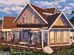 Sims 4 — Happy Family House | noCC by simZmora — Perfect house for family. Enjoy! Lot:50X40 Lot type: Residential