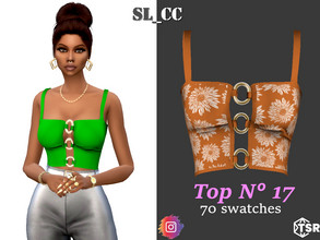 Sims 4 — SL_Top_17 by SL_CCSIMS — -New mesh- -70 swatches- -Teen to elder- -All Maps- -All Lods- -HQ- -Catalog Thumbnail-
