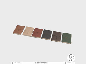 Sims 4 — Archeology - Leather notebook by Syboubou — This is a cute leather cover notebook.