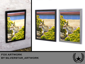 Sims 4 — Fox Artwork by Silverstar_Artwork — Fox Artwork by Silverstar_Artwork