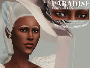 Sims 4 — Paradise Eyes by networksims — Soft eye lenses in realistic swatches.