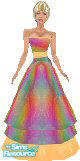 Sims 1 — RainbowDreams by BabyAngel — Bright and beautiful yet softly feminine. The perfect party dress for any female