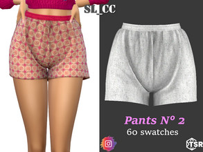 Sims 4 — SL_Pants_2 by SL_CCSIMS — -New mesh- -60 swatches- -Teen to elder- -Shadow&Bump Map- -All Lods- -HQ-