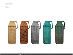Sims 4 — Freya decor - jug by Severinka_ — Jug (flower vase) From the set 'Freya decor' Build / Buy category: Decor /