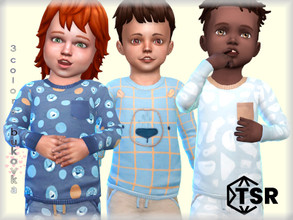 Sims 4 — Shirt Lion  by bukovka — Shirt for babies. Installed standalone, suitable for the base game. Designed for boy. 3