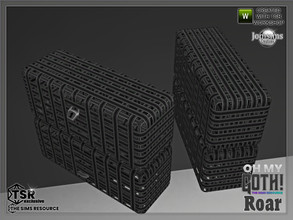 Sims 4 — Oh my Goth Roar deco cage by jomsims — Oh my Goth Roar deco cage