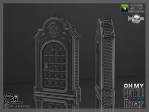 Sims 4 — Oh my Goth Roar dresser by jomsims — Oh my Goth Roar dresser