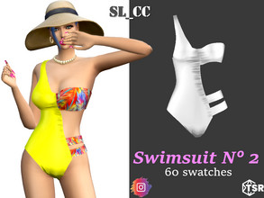 Sims 4 — Swimsuit 2 by SL_CCSIMS — -New mesh- -60 swatches- -Teen to elder- -All Maps- -All Lods- -HQ- -Catalog