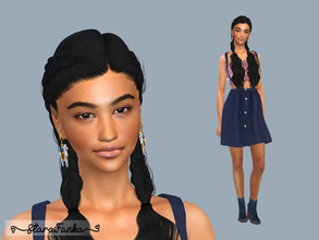 Sims 4 — Corina Preda by starafanka — DOWNLOAD EVERYTHING IF YOU WANT THE SIM TO BE THE SAME AS IN THE PICTURES NO
