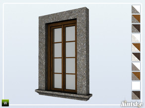 Sims 4 — San Juan Window Counter 1x1 by Mutske — Part of the constructionset San Juan. Made by Mutske@TSR.