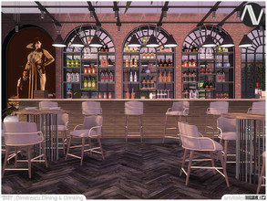 Sims 3 — The Perfect Night | Dimitrescu Dining & Drinking by ArtVitalex — Bar And Dining Collection | All rights