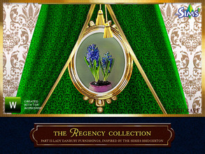 Sims 3 — Danbury Regency Collection Hyacinth Painting by Cashcraft — The hyacinth is the flower of happiness, love,