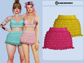Sims 4 — Normani Skirt by couquett — skirt for your sims 15 swatches Custom thumbnail Base game compatible this have all
