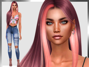 Sims 4 — Irene Ricci by DarkWave14 — Download all CC's listed in the Required Tab to have the sim like in the pictures.