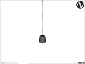 Sims 4 — Chandler Ceiling Lamp With Pendant Cable Medium by ArtVitalex — Lighting Collection | All rights reserved |