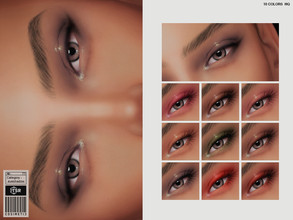 Sims 4 — Eyeshadow | N77 by cosimetic — - Female. ( Teen to elder ) - 10 swatches. - You can find it in the makeup