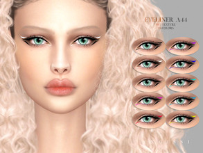 Sims 4 — Eyeliner A44 by ANGISSI — *For all questions go here - angissi.tumblr.com *10 colors *HQ compatible *Female