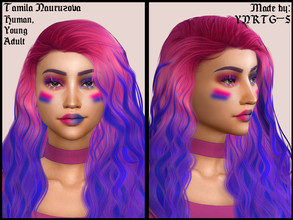Sims 4 — Tamila Nauruzova by YNRTG-S — I'm finally back with my sims after like, 2 months of absence. So, this is a bi