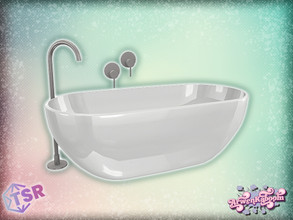 Sims 4 — Skara Bathtub by ArwenKaboom — Base game object with multiple recolors. You can search all items by typing