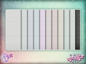 Sims 4 — Skara Marble Wall by ArwenKaboom — Base game object with multiple recolors. You can search all items by typing