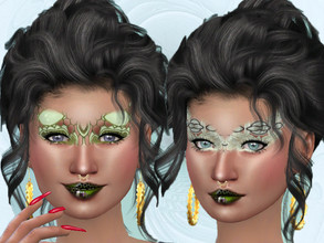 Sims 4 — T55 Eye shadow by TrudieOpp —  Eye shadow high up in 6 colors