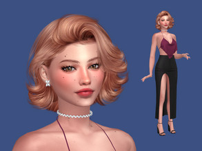 Sims 4 — Jill Crouse by EmmaGRT — Young Adult Sim Trait: Cheerful Aspiration: Big Happy Family Pronouns are set as