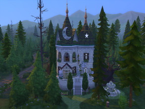 Sims 4 — Observatory by susancho932 — An Observatory to look at the Moon and Stars through the telescope. Also, to