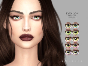 Sims 4 — EYES A59 by ANGISSI — *For all questions go here - angissi.tumblr.com Facepaint category 10 colors HQ compatible